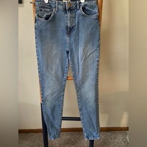 Light blue skinny jeans